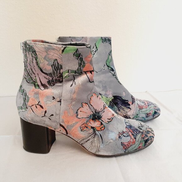 Rag & Bone Velvet Ankle Boots - Picture 5 of 13